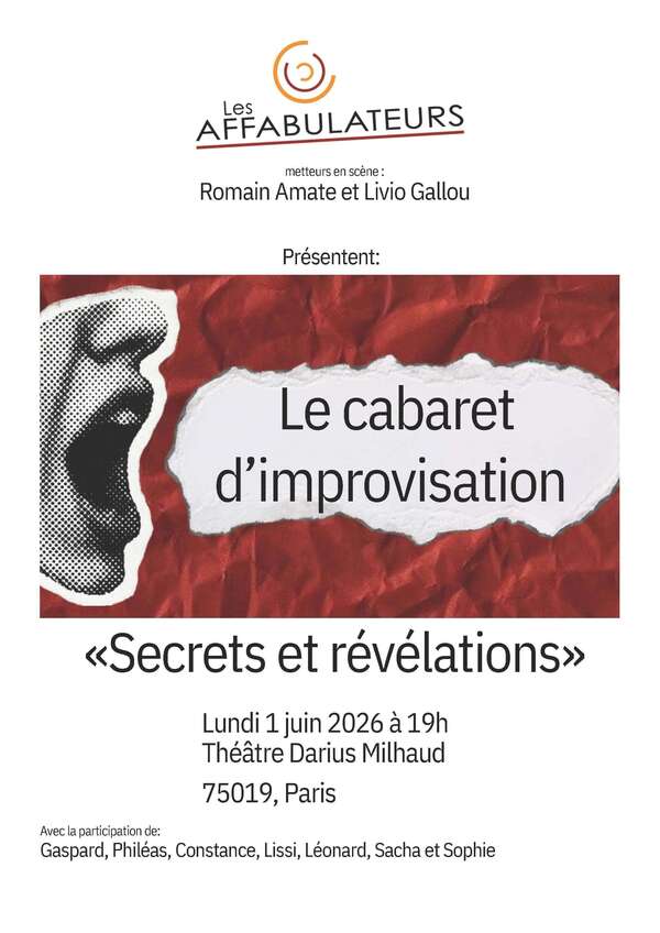 Le cabaret d'impro des pré-ados