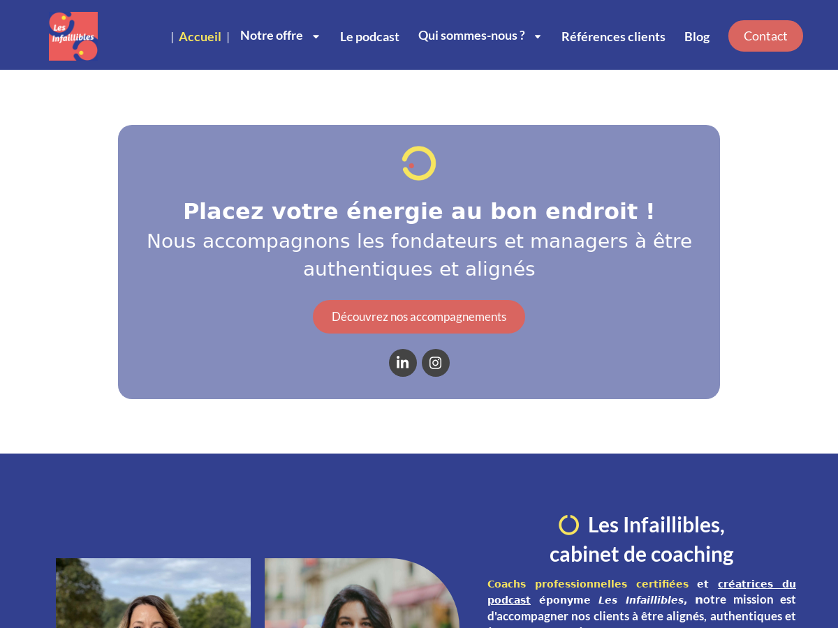 Exemple de site internet de  à Paris 