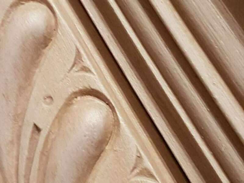 Détail patine trumeau