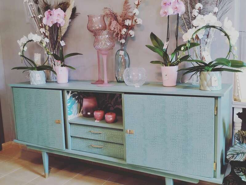 Enfilade Vintage impression crocodile 
1200€