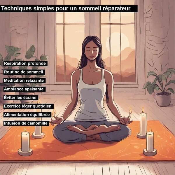 Techniques Efficaces pour Mieux Dormir la Nuit