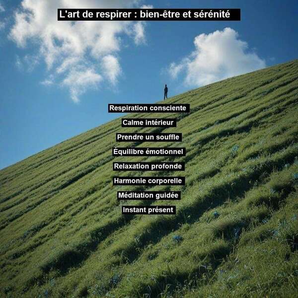 La respiration pour s'ancrer