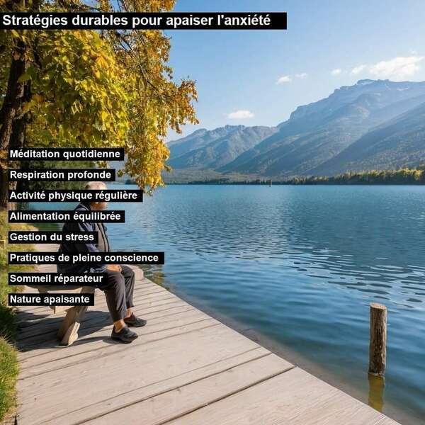 Réduire l'anxiété de façon durable