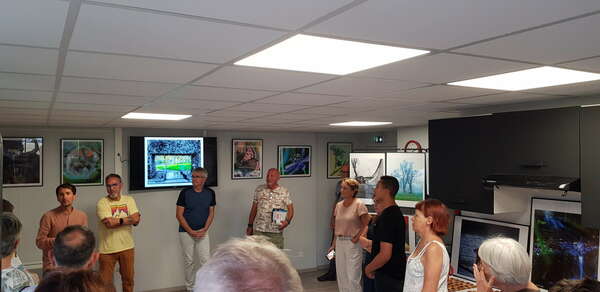 Vernissage de l'exposition - Alain Ben Khelifa