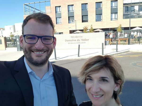 Inauguration de la résidence médicalisée du Valier à Colomiers