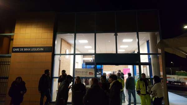 Inauguration du Pôle d'Echanges Multimodal de Brax