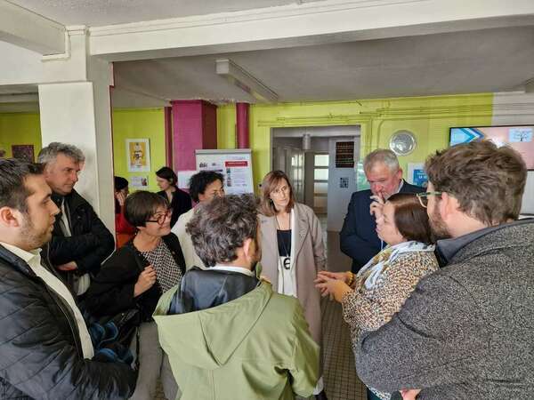 Déplacement au Point Rencontre chômeurs et précaires - 4 Avril 2023