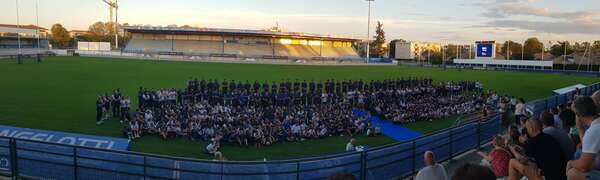 Le Rugby de Colomiers faisait ses présentations d'équipes ! Mardi 19 septembre 2023