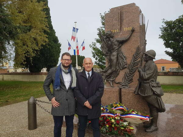 Commémoration de l'armistice du 11 Novembre 1918