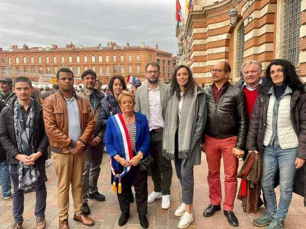 Rassemblement Toulousain contre l'Antisémitisme en France