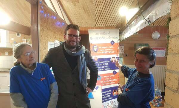 Visite au Repair Café de Colomiers