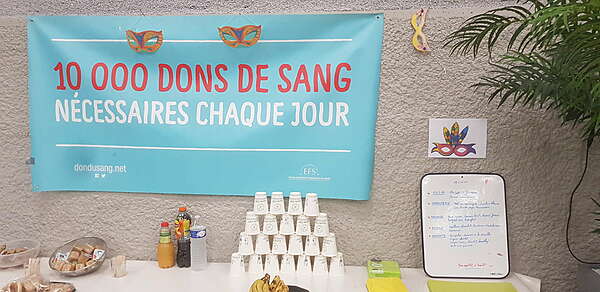 Première collecte de sang de l'année 2025 à Colomiers !