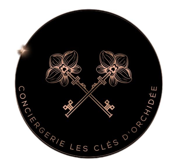 Logo Conciergerie les Clés d'Orchidée Logo Conciergerie les Clés d'Orchidée