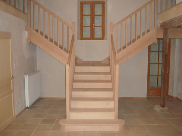 AMF Menuiserie expert en fabrication d'escalier en bois à Paris et Île de France