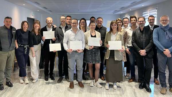 1 an de travail célébré 