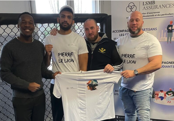 LSMB Assurances s'engage dans le monde de la boxe en devenant le sponsor officiel du boxeur Pierre "Le Lion"