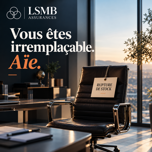 Vous êtes irremplaçable. Aïe. Comment protéger votre entreprise si demain vous ne pouvez plus travailler ?