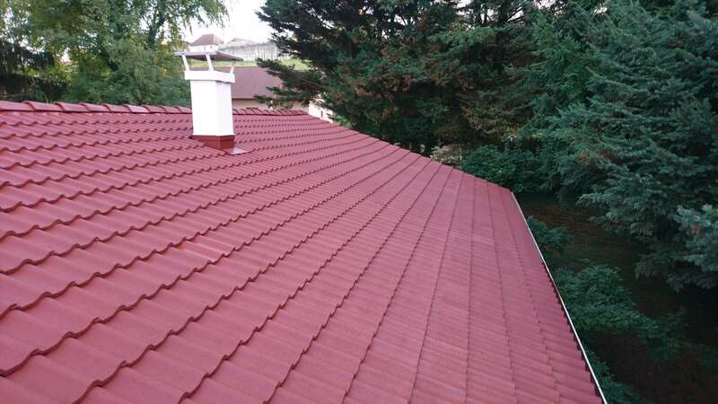 toiture totalement nettoyé