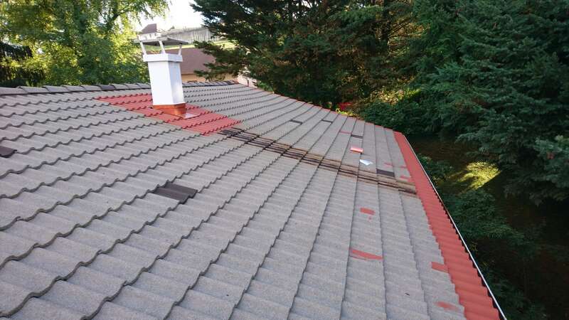 toit démoussé intégralement