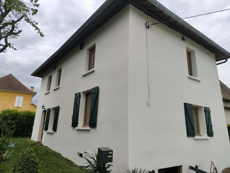 façade après ravalement complet 