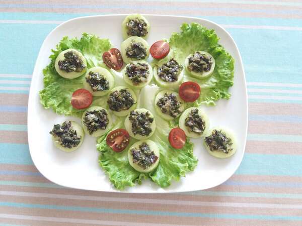 Assiette estivale: Terre et Mer