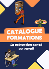 catalogue de formations coloré et moderne