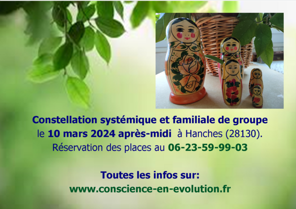 Atelier Constellation Systémique et Familiale