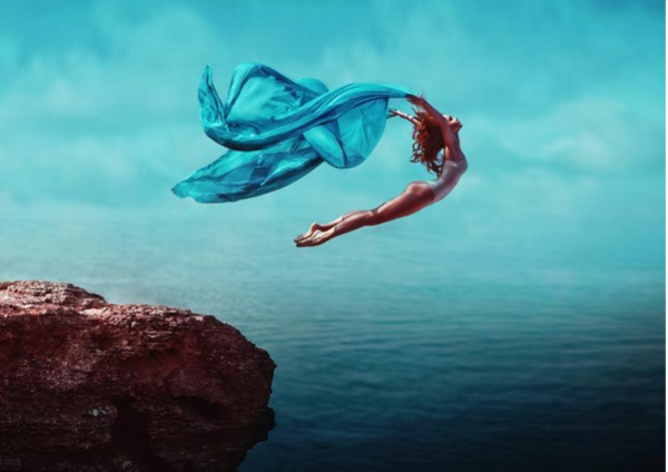 Le saut dans le vide