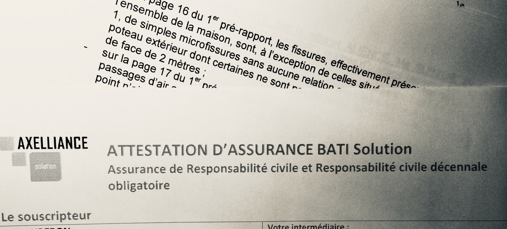Assurance decennale