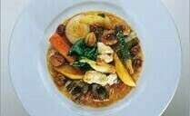 Poulet aux épices et potiron :