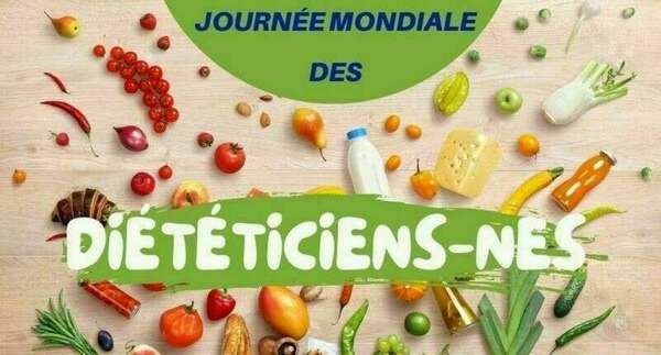 Le 8 mars 2023, c’est la Journée mondiale des diététiciens nutritionnistes !