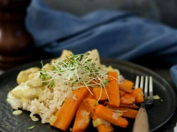 Poulet à l'ail et au parmesan