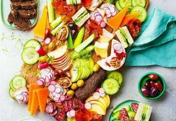 Planche apéro healthy