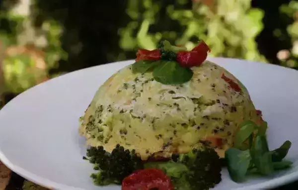 Bowl-cake salé chèvre-épinards