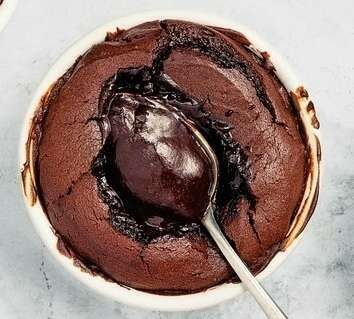 Fondant avocat chocolat