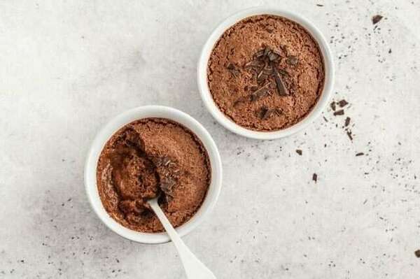 Mousse au chocolat cannelle-gingembre