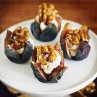 Figues farcies au chèvre