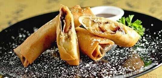 Feuilleté banane chocolat