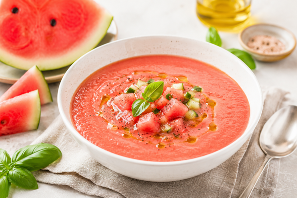 gaspacho à la pastèque