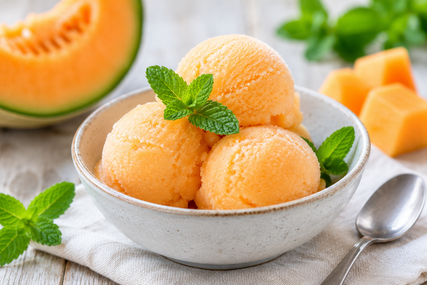 Glace au melon
