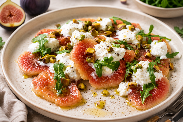 le Carpaccio de figues