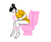 endometriose osteopathie toilettes poussee