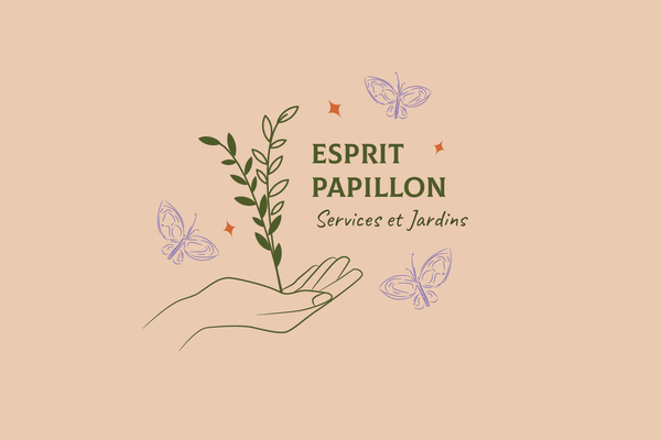 Logo Esprit Papillon services & jardins
