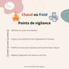 Chaud ou froid : points de vigilance