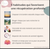 Reposer son corps en été : 5 habitudes qui favorisent la récupération