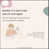 Reposer son corps : rôle du sommeil