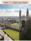 Étudiant souriant après entretien médecine Imperial College London
