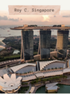 Vue aérienne Marina Bay Sands et Gardens by the Bay Singapour