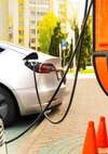 borne de recharge entreprise parking véhicules électriques