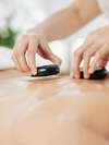 Massage pierres chaudes avec Lise ange Bianchi